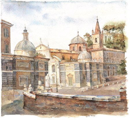 Piazza del Popolo, Roma