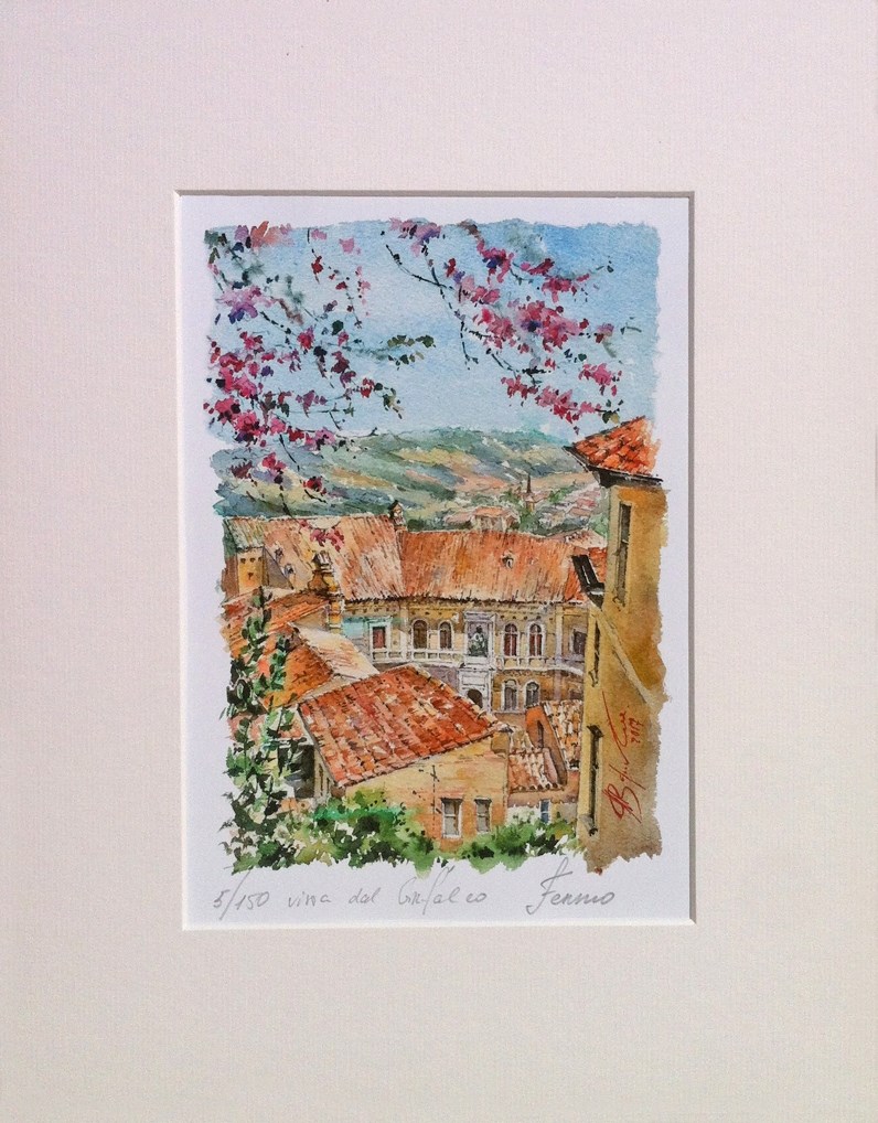 Vista dal Girfalco, Fermo